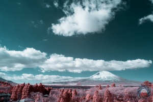 Fuji san infrared infrarouge